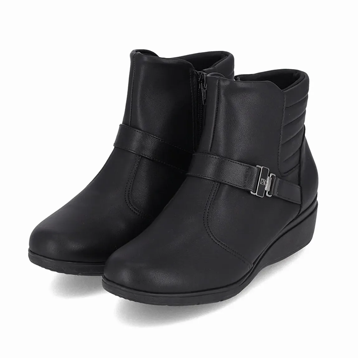 Piccadilly Bota 117106-17 Preto Napa Strech -3-